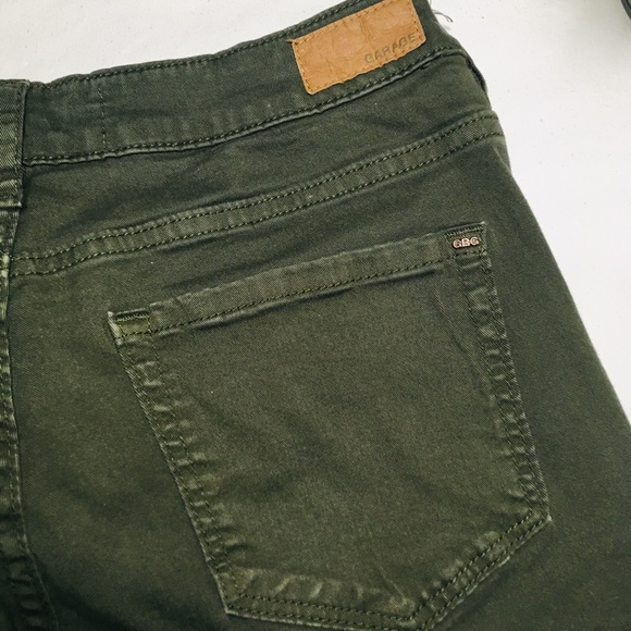GARAGE ARMY GREEN JEANS - Picture 5 of 5